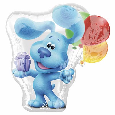 Foliový balonek Stopy Blue - Modříkovy Hádanky 63 cm