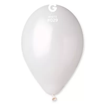 Balónek 30cm/12" #029 bílý 