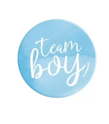 Brož modrá - Team boy