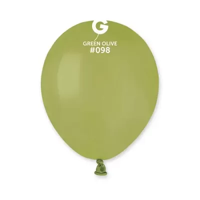 Balónik 13cm/5" #098 olivový 100ks