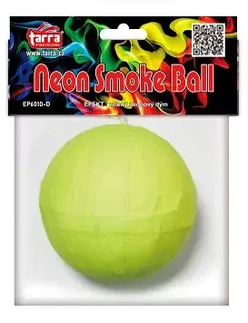 Neonová dýmovnice zelená