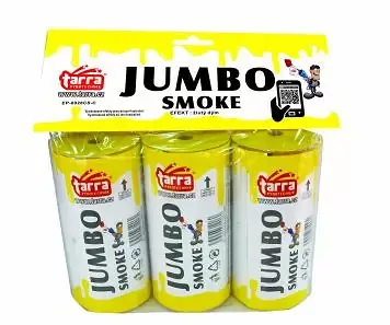 Dýmovnice - Jumbo Smoke žlutá 3 ks
