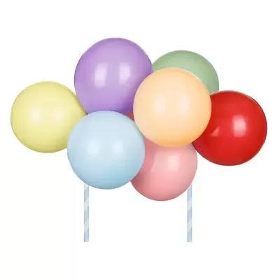 Dekorace na dort - balonková girlanda