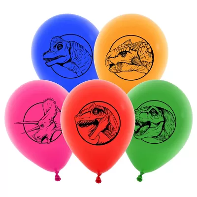Latexové balonky - Dinosauři (Dino Jurassic)  30 cm - 5ks