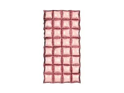 Nafukovací pozadí do fotokoutku rosegold 72 x 143 cm