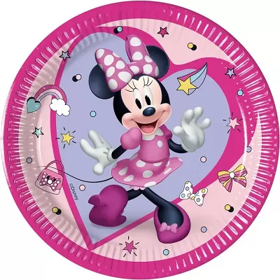 Papířové talíře Minnie Mouse Junior 20 cm 