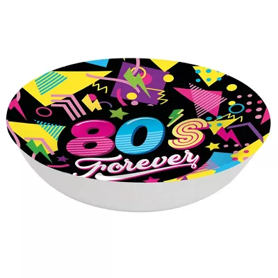 Plastové misky Disco 80s 32 cm - 6 ks