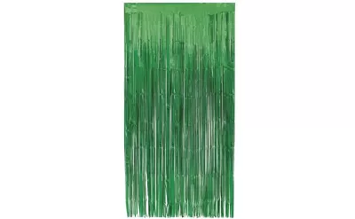 Zelený party závěs 100 x 200 cm