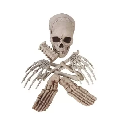 Halloweenská dekorace kosti 12ks