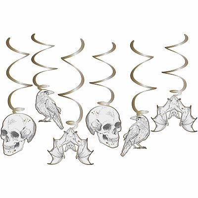 Závěsné spirály Classy Halloween 6 ks