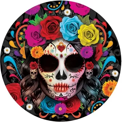 Papírové talíře Day of the Dead 23 cm 