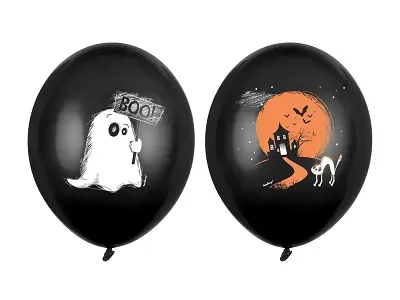 Latexové balonky - Halloween Duch 6 ks