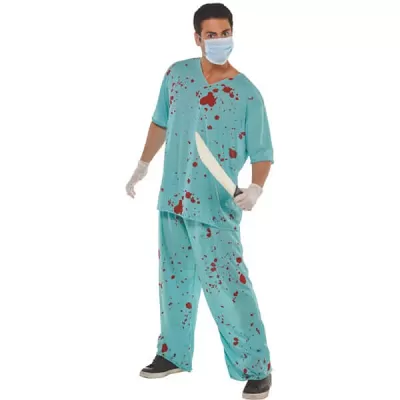 Kostým krvavý doktor pro dospělé