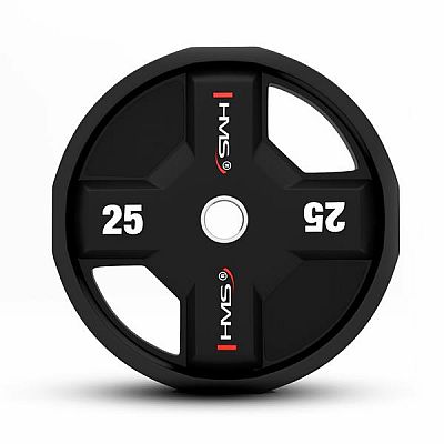 Olympijský polyuretánový kotúč HMS TPC25 25 kg