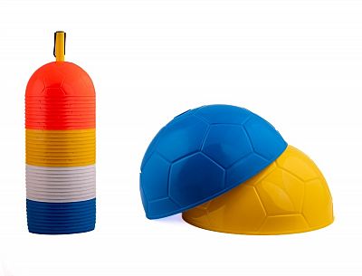 Mety vymezovací 40 kusů půlkulaté - SOFT