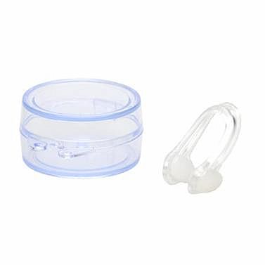 Spokey KERILLA Plavecký klip na nos, biely