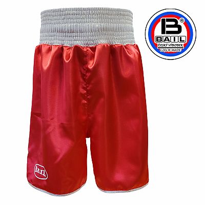 Boxerské trenírky BAIL, 10 cm pás, Satén