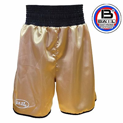 Boxerské trenírky BAIL, 10 cm pás, Satén