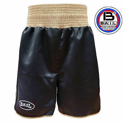 Boxerské trenírky BAIL, 10 cm pás, Satén