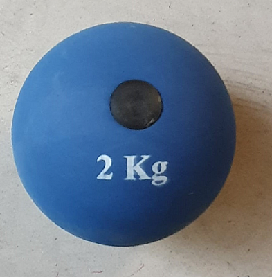 HALOVÁ VRHAČSKÁ GUĽÁ POGUMOVANÁ - 3KG