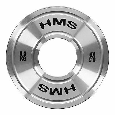 Oceľový olympijský kotúč HMS TOS05 0,5 kg