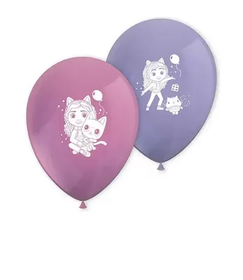 Latexové balonky Gábinin kouzelný domek 28cm - 8ks