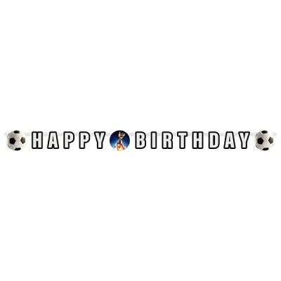 Banner Happy Birthday Fotbalisti 180 cm