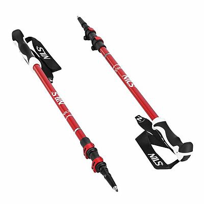 Trekingové palice NILS TK8601 červené
