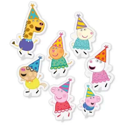 Dekorace na stůl Prasátko Peppa Party 7ks