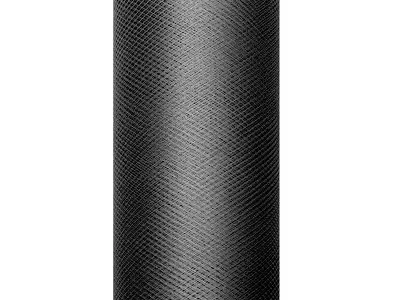 Tyl dekorační černý 30 cm x 9 m