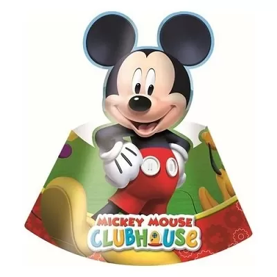 Party čepičky Mickey Playful 6 ks
