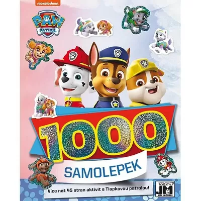 Samolepky s aktivitami Tlapková patrola 1000 ks