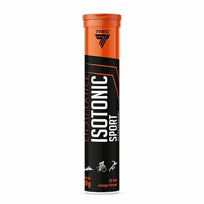 TREC ENDURANCE Isotonic Sport Effervescent s pomarančovou príchuťou 20 tabliet
