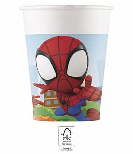 EKO papírové kelímky - Spidey (Marvel) 200ml/8ks