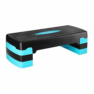 Step na aerobic HMS AS002 čierno-modrý