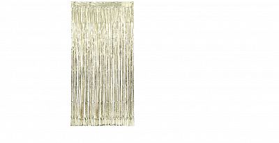 Zlatý party závěs 100 x 200 cm