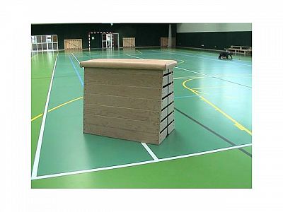 Švédska debna, kónická 7-dielna, koža, výška 105 cm