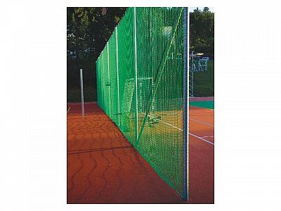 Ochranná sieť PP / 45/3 mm, čierna, zelená