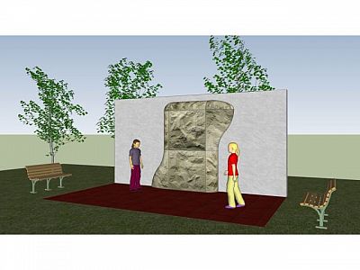 Lezecká stena - wall 1b