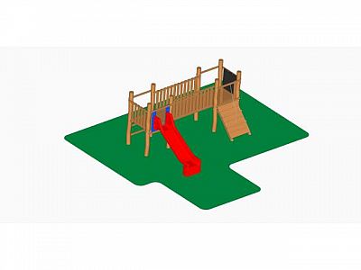 DHA09 - Zostava 2 veže, variant 1 (v páde do 1 m)