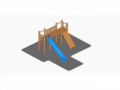 DHA09 - Zostava 2 veže, variant 3 (v páde do 1.75 m)