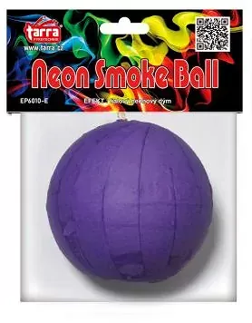 Neonová dýmovnice fialová