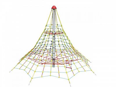 Lanová pyramída SC - výška 4,5 m, výška pádu 1,0 m, 8 zámkov