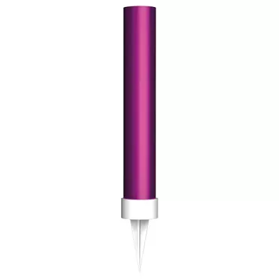Dortové fontánky růžové 12 cm - 2 ks