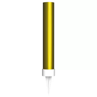 Dortové fontánky zlaté 12 cm - 2 ks