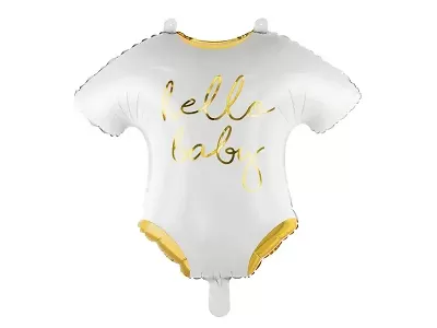 Fóliový balónik oblečiek Hello Baby 51 x 45 cm