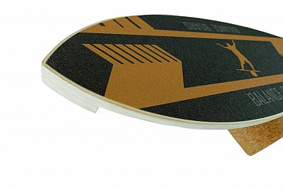 Indoorboard Wave balančná doska Acra, čierno-žltá