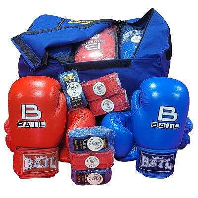 Boxerský set BAIL PREDATOR 6, Koža