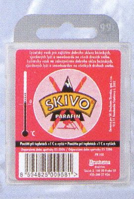 Lyžiarsky vosk SKIVO PA červený