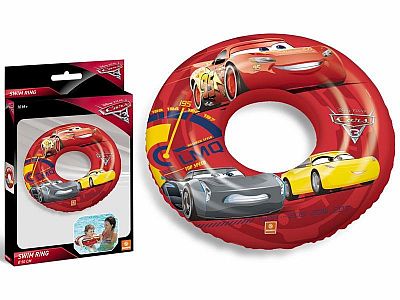 Nafukovací kruh MONDO s potlačou CARS 50 cm